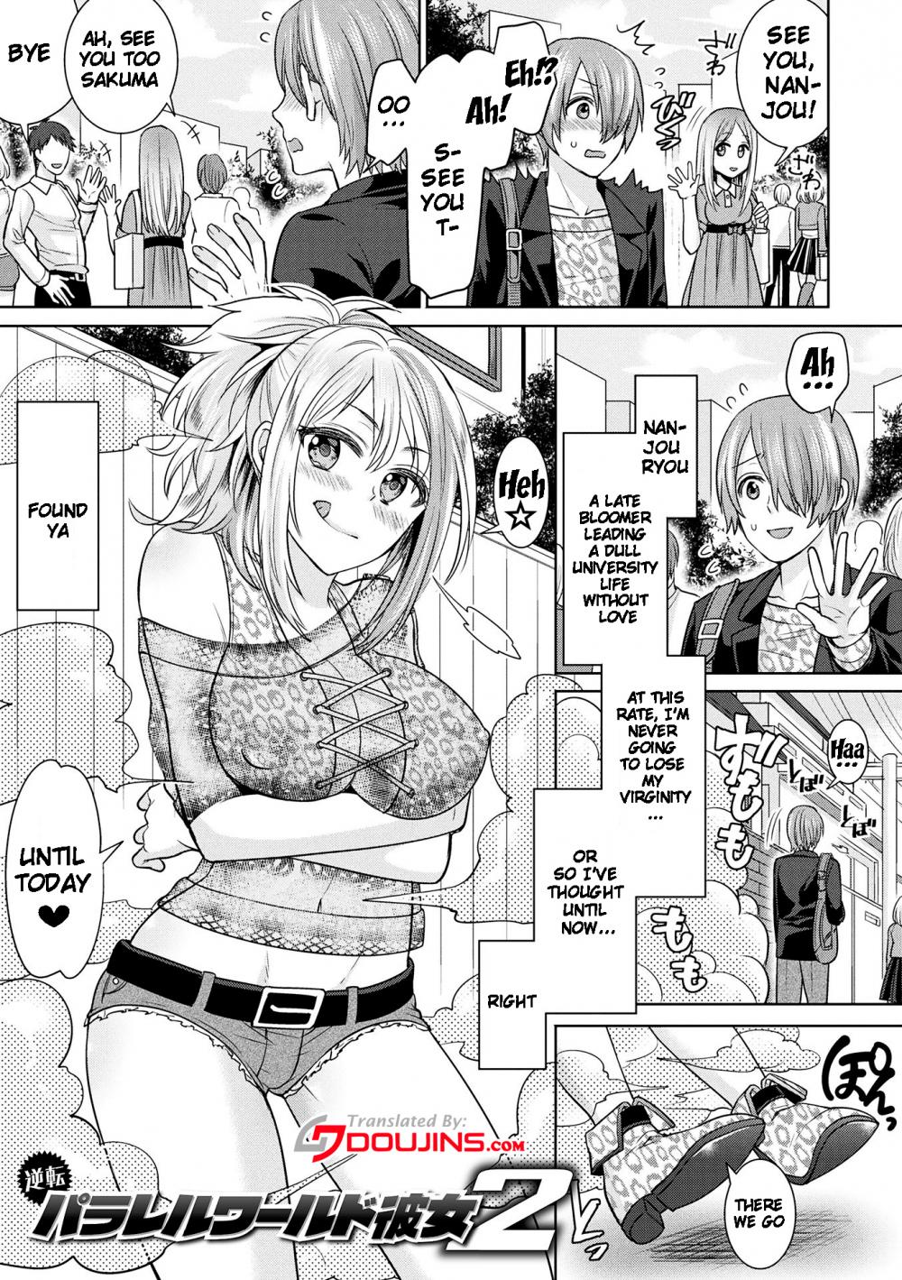 Hentai Manga Comic-Parallel World Girlfriend-Chapter 2-1